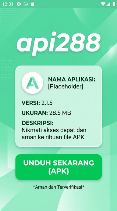 Panduan Unduh dan Instal APK api288 di Indonesia