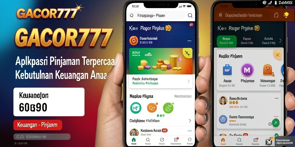 Antarmuka GACOR777 yang ramah pengguna untuk pengajuan pinjaman.
