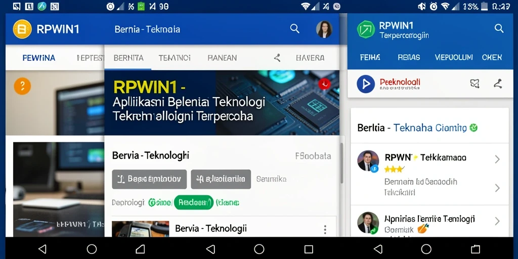 Tampilan antarmuka aplikasi RPWIN1 yang modern dan informatif.